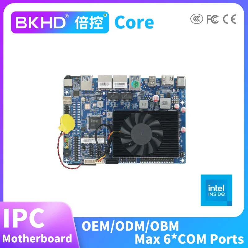 BKHD BK-1356-E3  IPC MB  ǻ  ,  ھ i5-6200U, 6 COM Ʈ, eDP HD-MI 2 LAN 4 USB 3.0